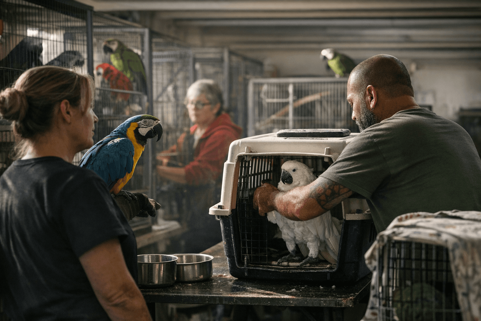 Ohio Parrot Rescue Accepted Over 400 Birds, Placed 230 in New Homes