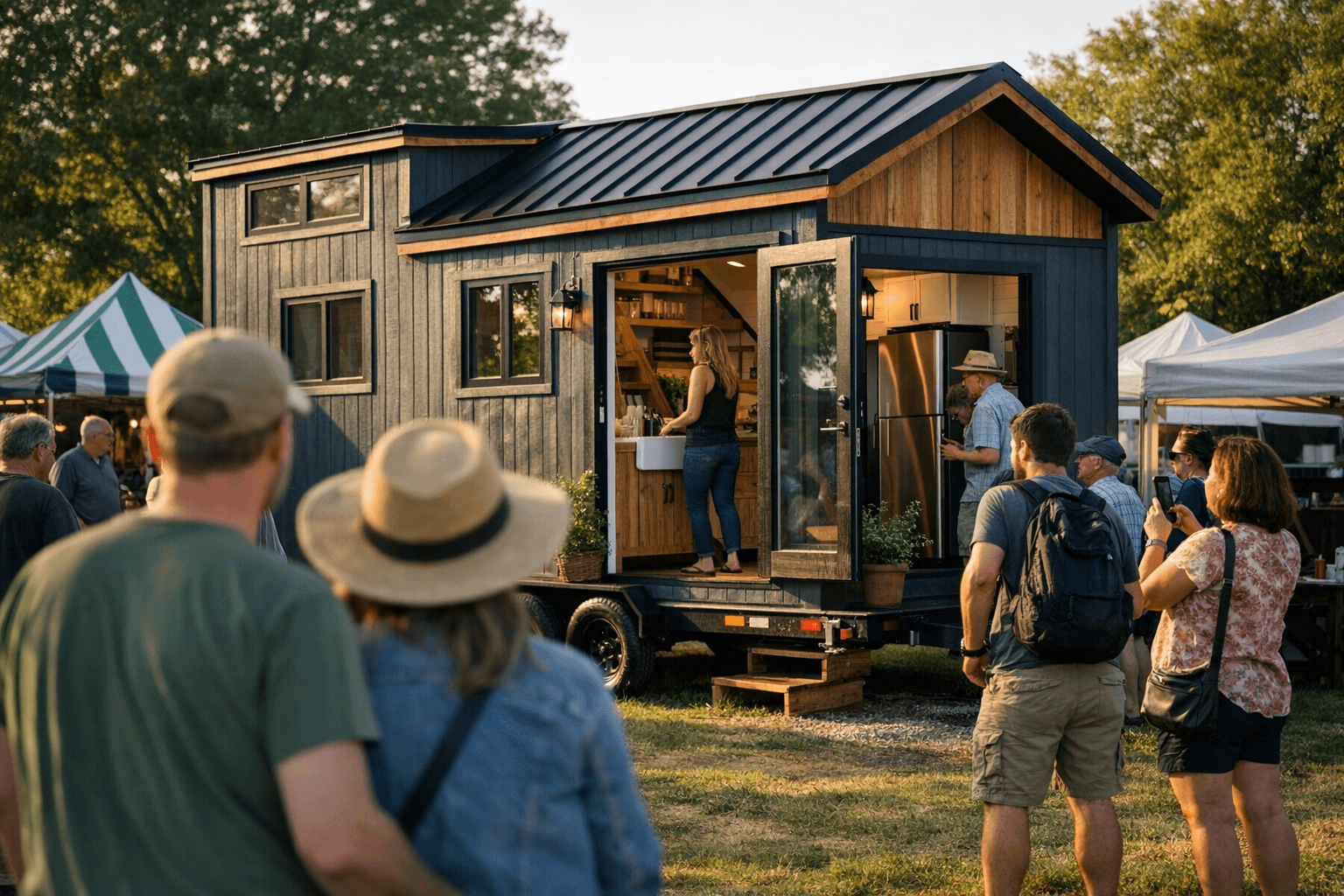 Craft & Sprout's 24-Foot Tiny House Turns Heads at DC/VA Festival