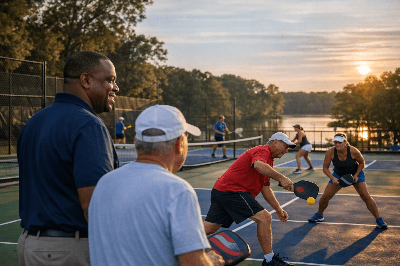 Fayetteville Opens Courts at Glenville Lake With Tennis and Pickleball Facilities
