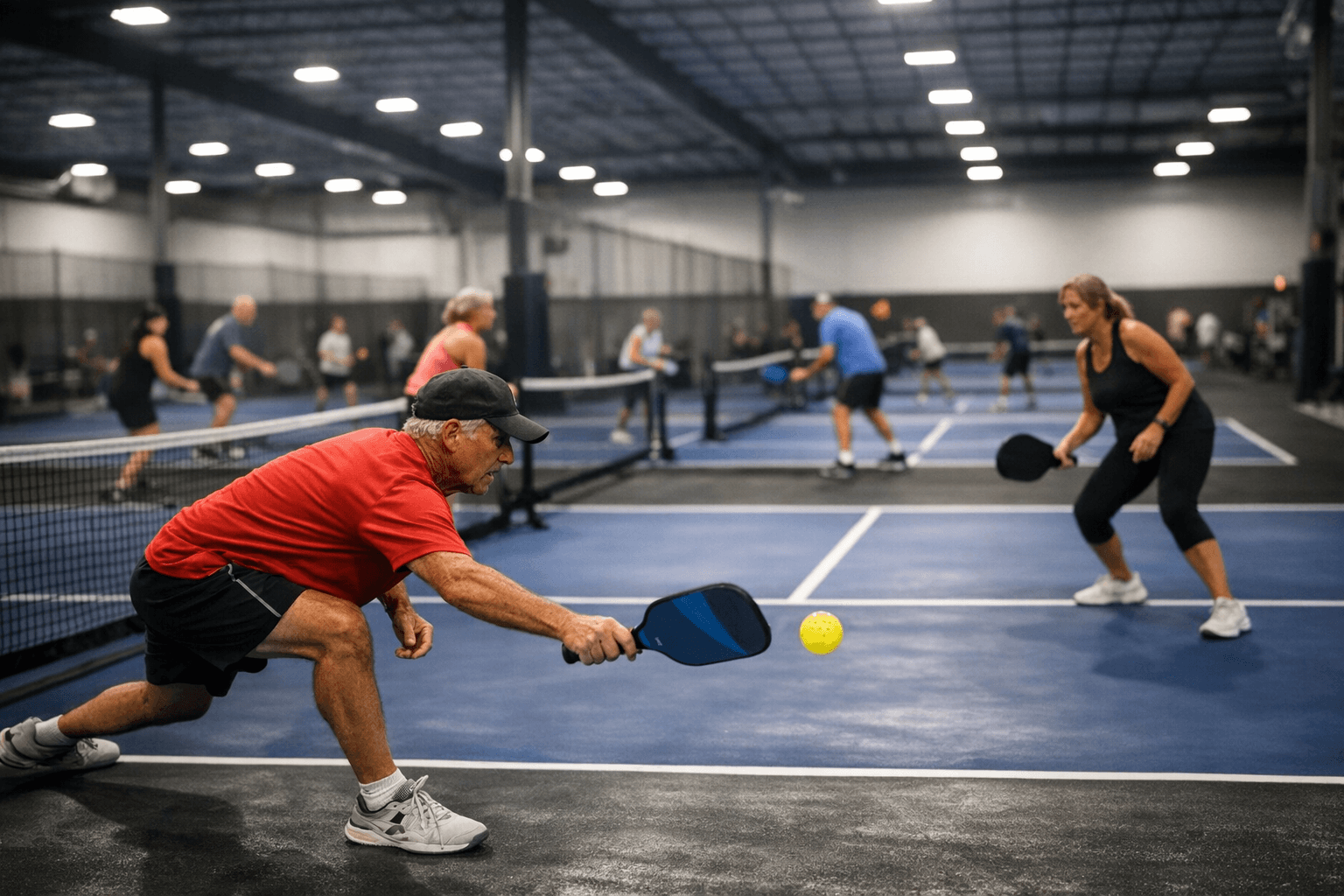 Ace Pickleball Opens 12-Court Indoor Club in Downingtown, Pennsylvania