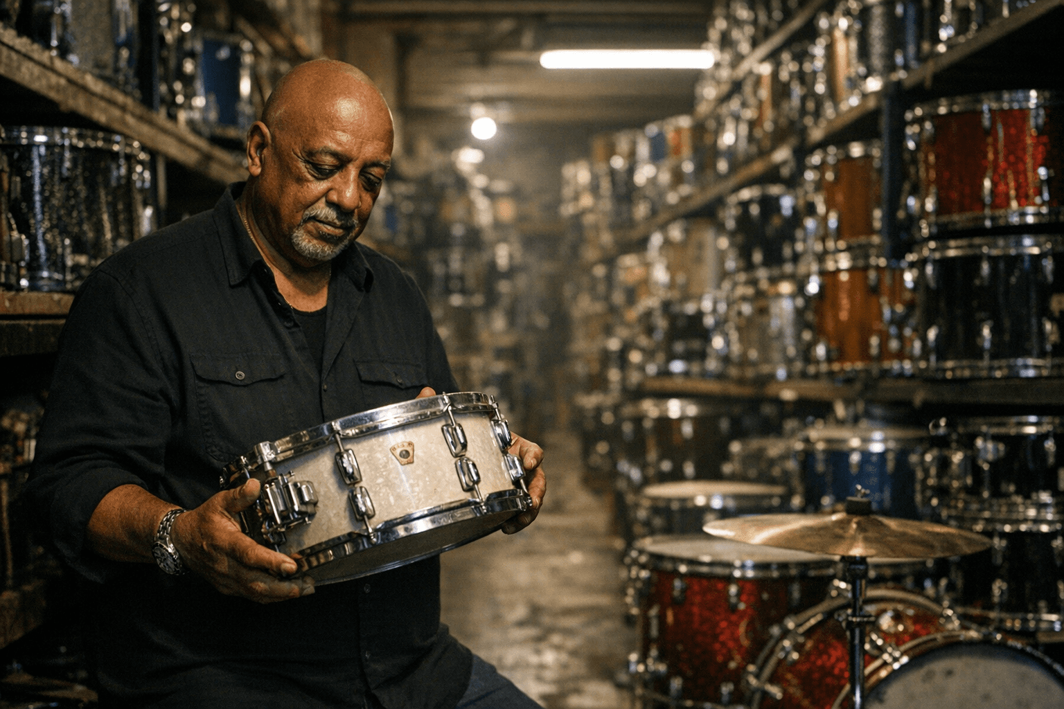 Steve Ferrone Opens His Six-Decade Drum Collection to Modern Drummer