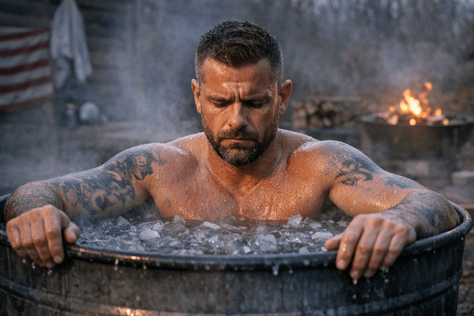 Former Cocaine Addict Credits 600 Days of Ice Baths for Sobriety