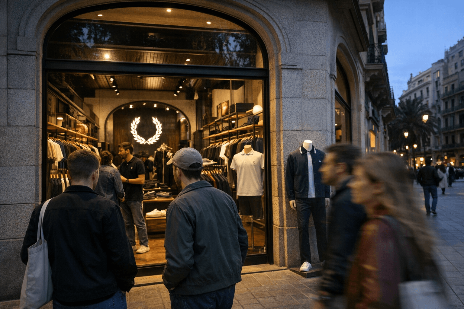 Fred Perry Opens Barcelona Flagship, Deepening Its Spanish Retail Presence