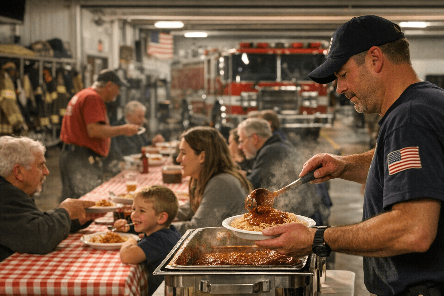 Oakland Mapleville Fire Department Hosts Pasta Fundraiser Dinner April 11