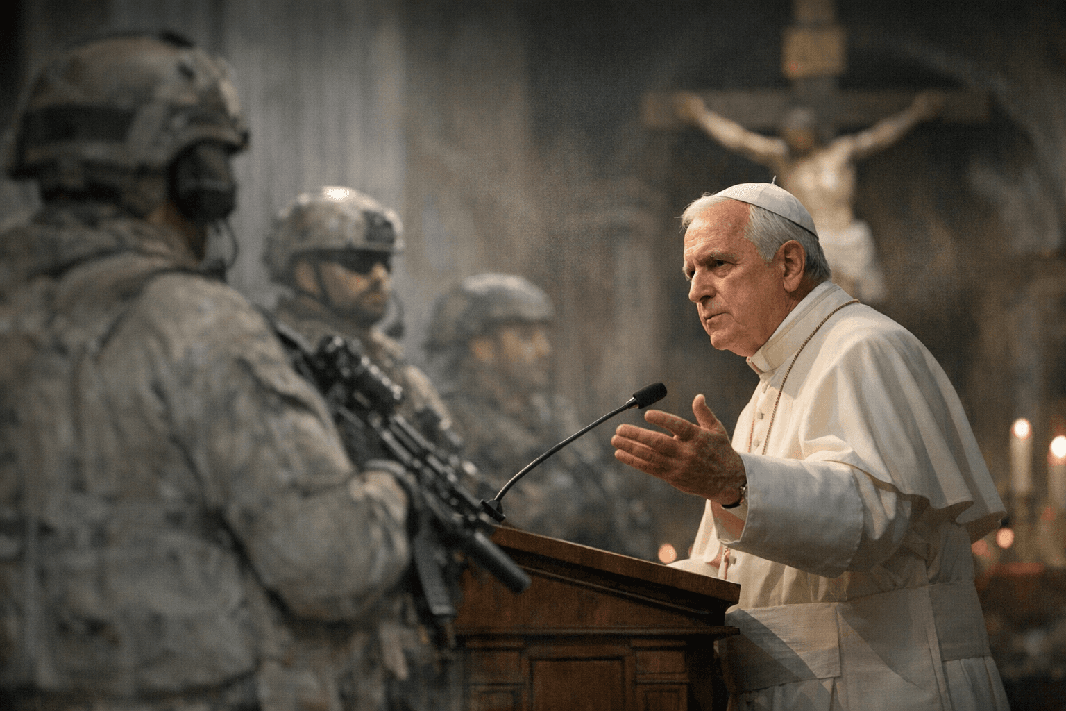 Pope Leo XIV Rejects Military Domination as Foreign to the Way of Christ