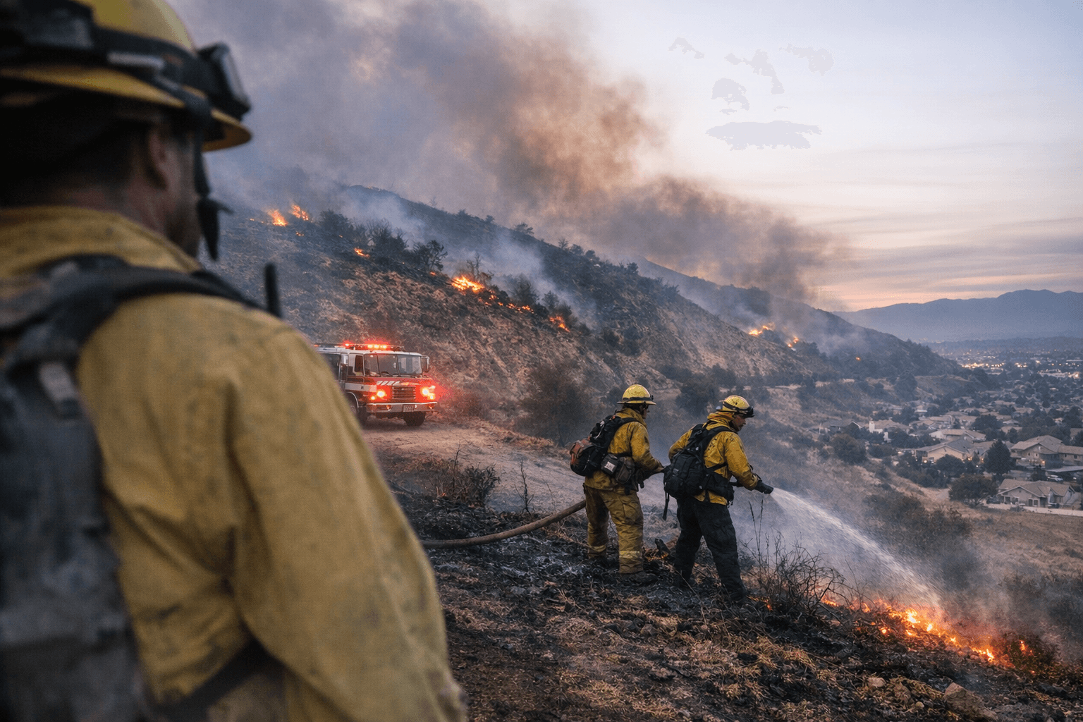Southern California Springs Fire Reaches 45% Containment as Winds Die Down