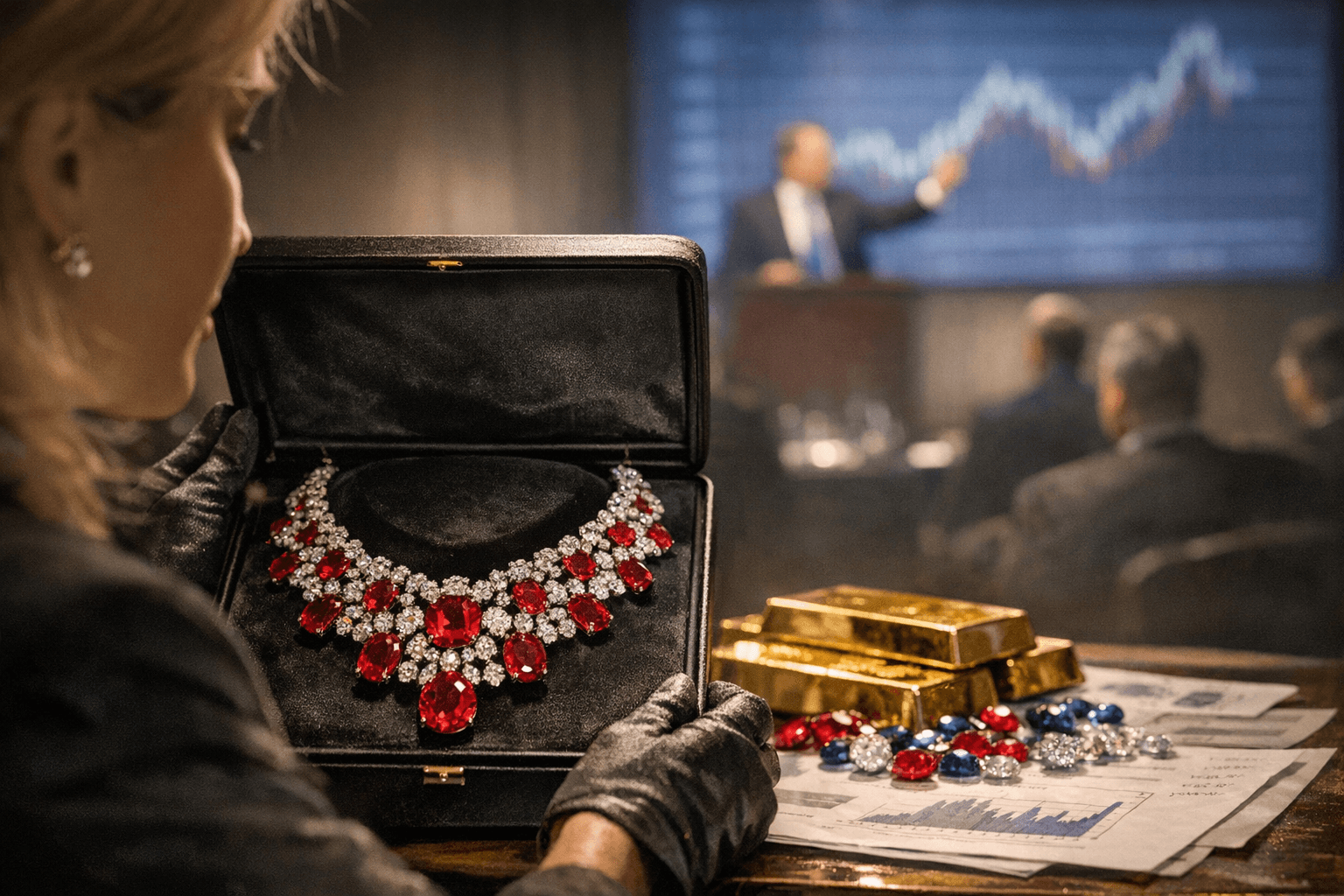 Wealthy consumers invest in jewelry amid rising uncertainty, market volatility