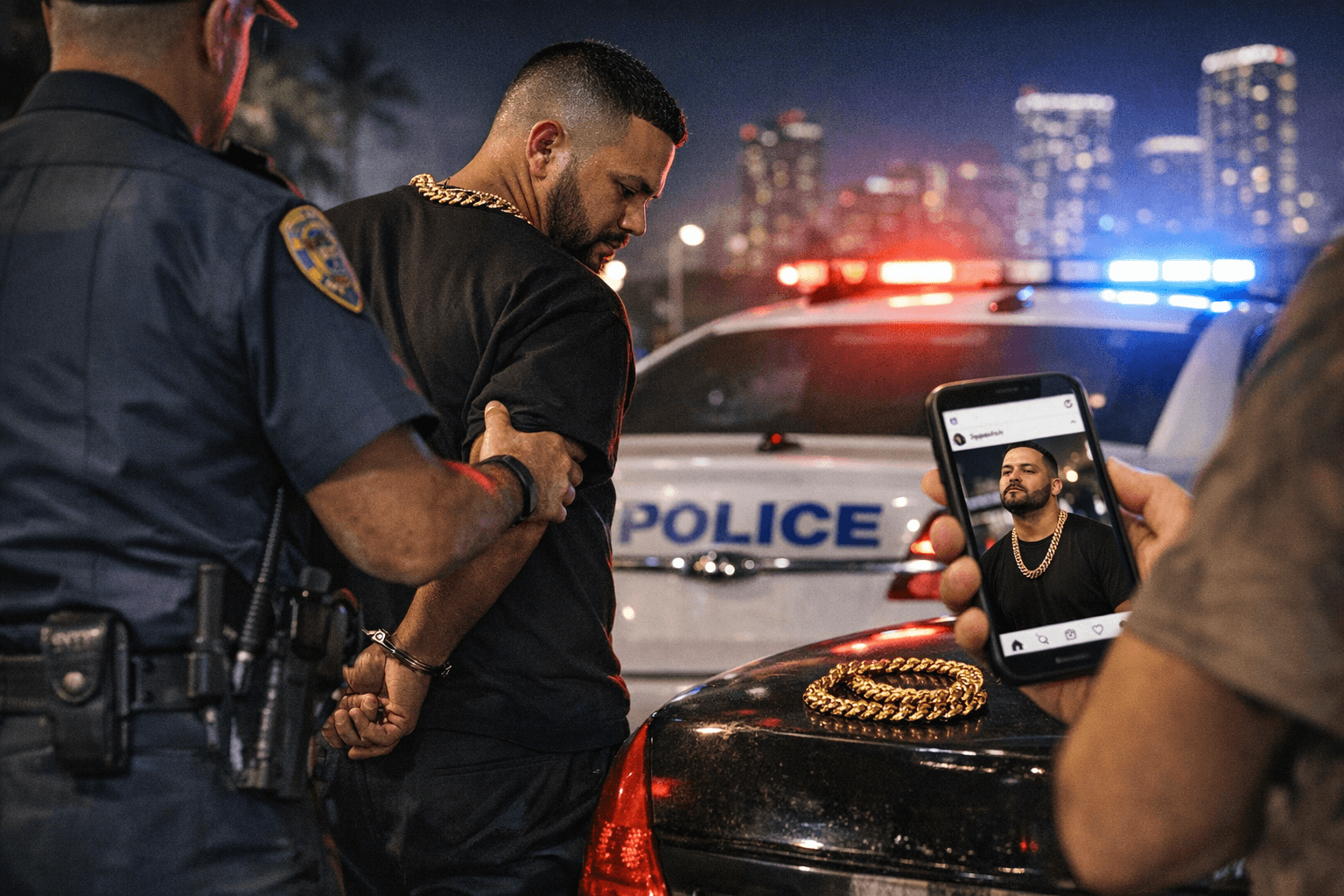 Miami Man Arrested After Stolen 18k Cuban Link Chain Traced to Instagram