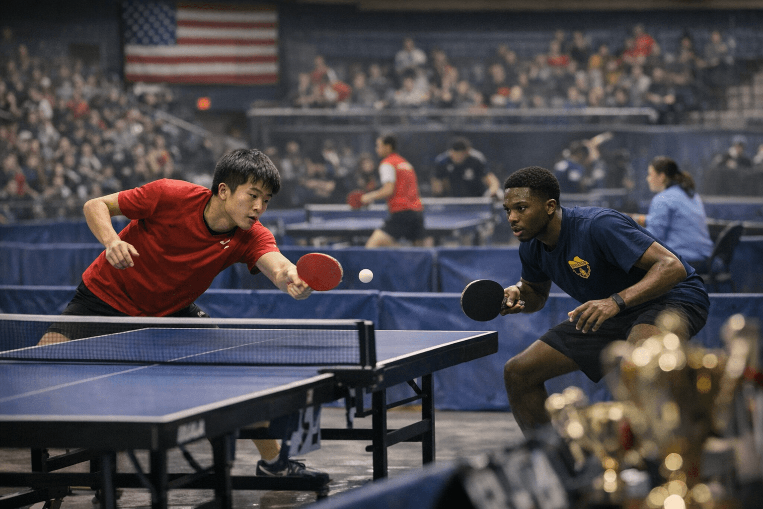 Paddle Palace and Nittaku Back 2026 NCTTA College Table Tennis Championships