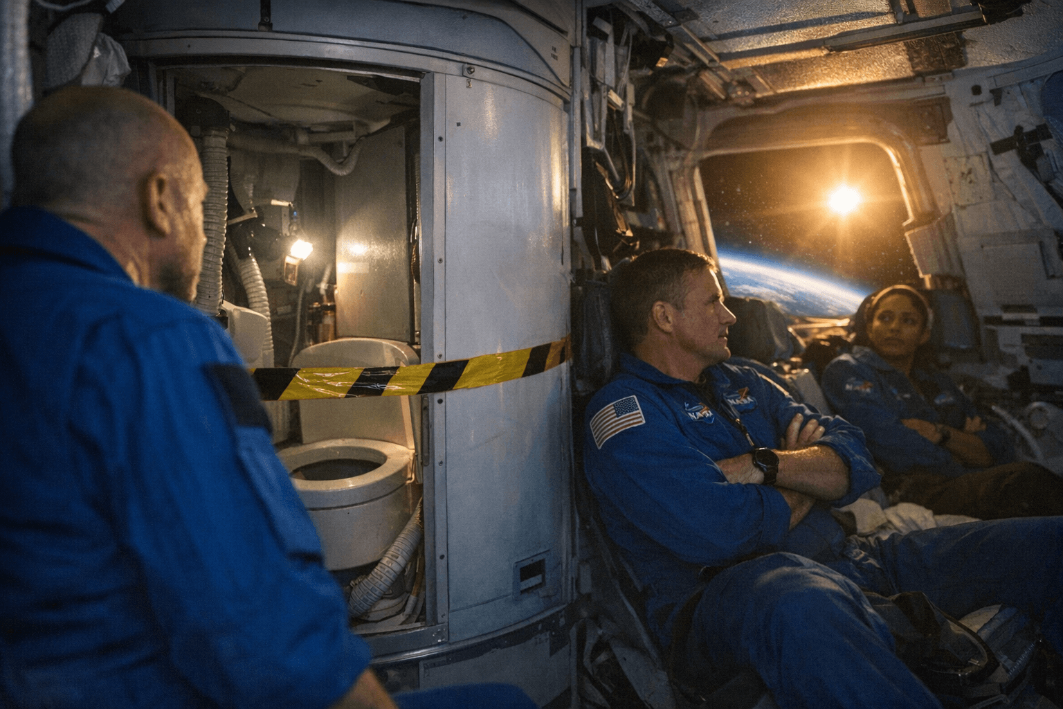 Artemis II Crew Barred From Space Toilet After Possible Frozen Vent Line