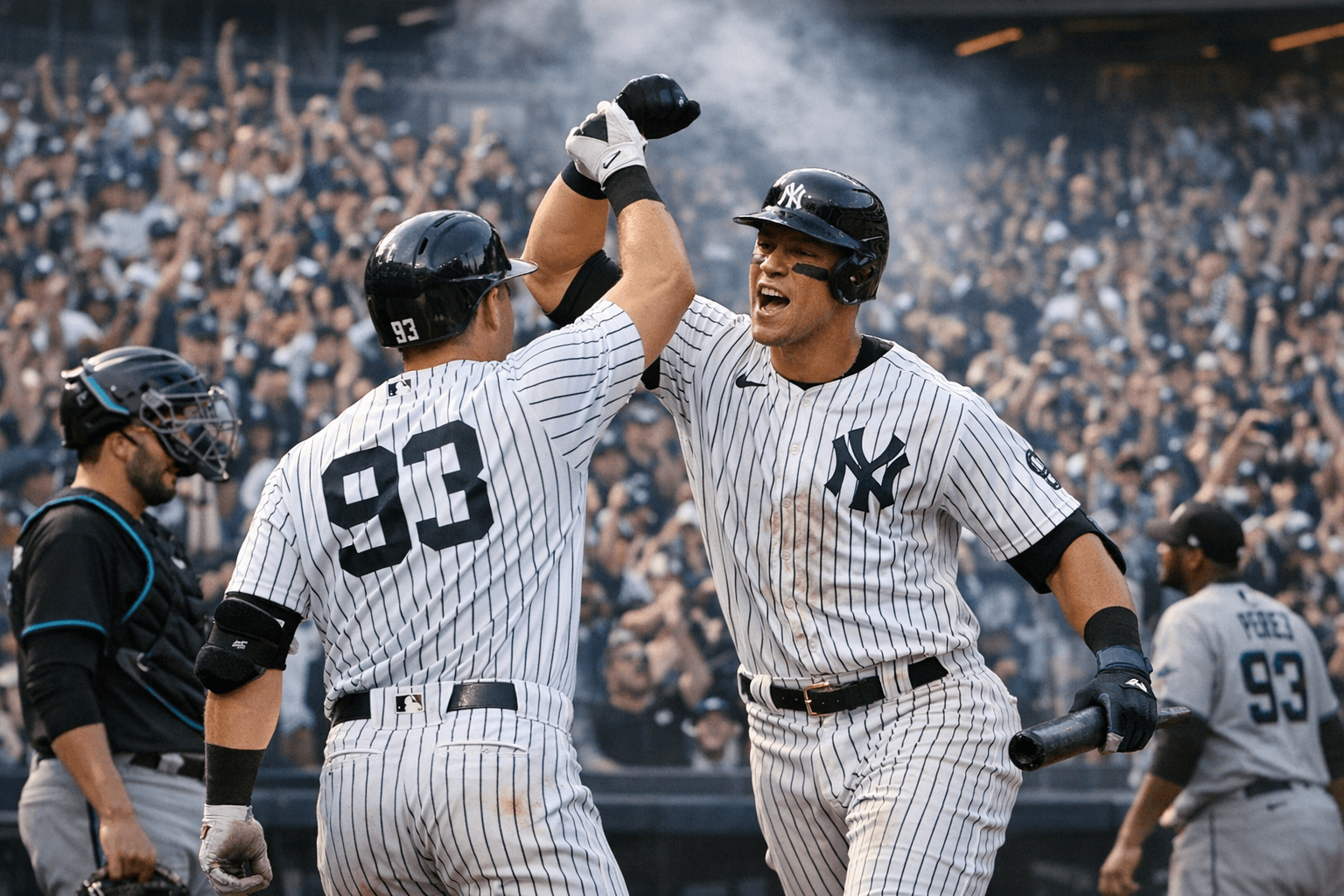 Yankees Crush Marlins 8-2 in Home Opener, Judge and Rice Homer