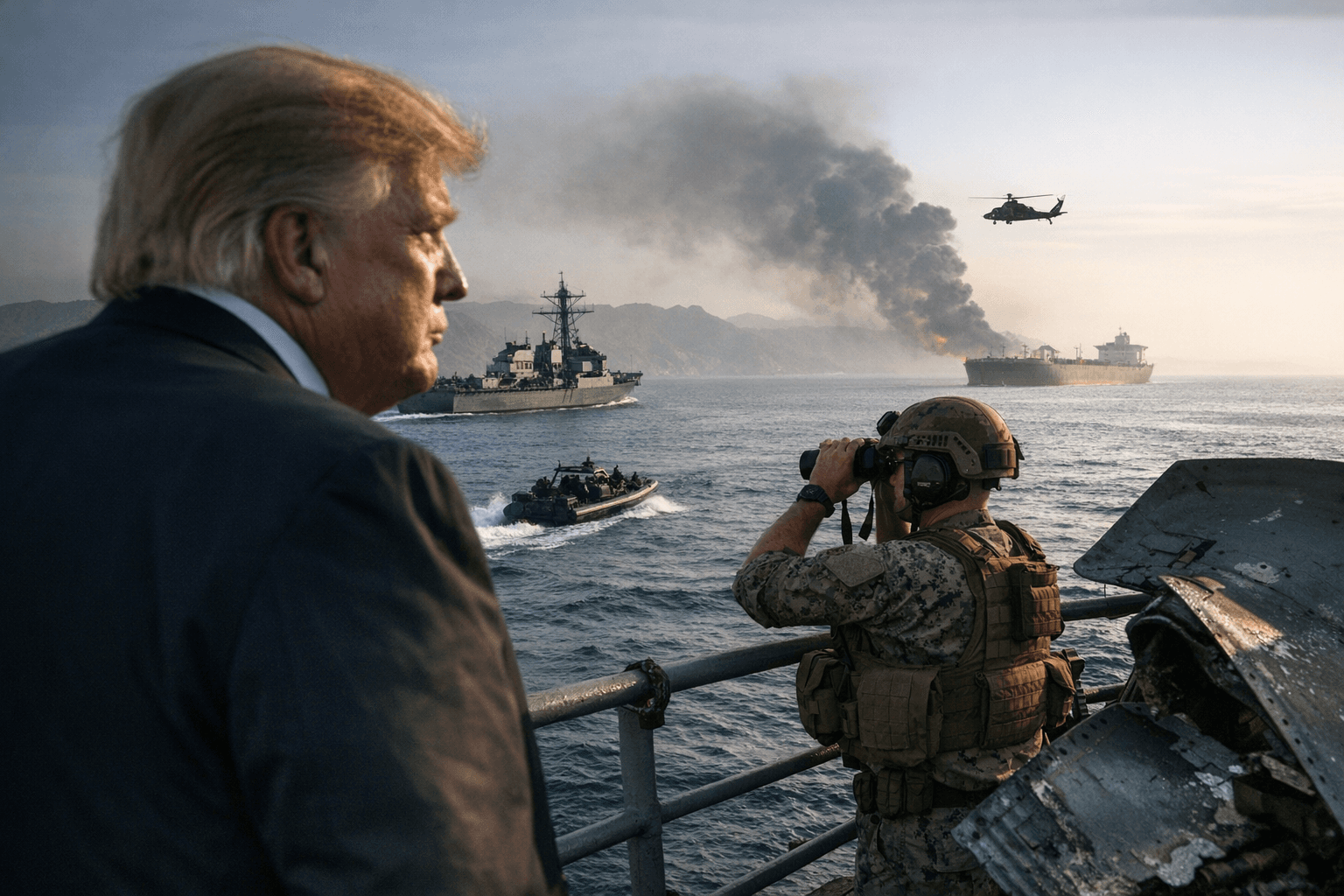 Trump Urges Iran Deal, Demands Strait of Hormuz Remain Open