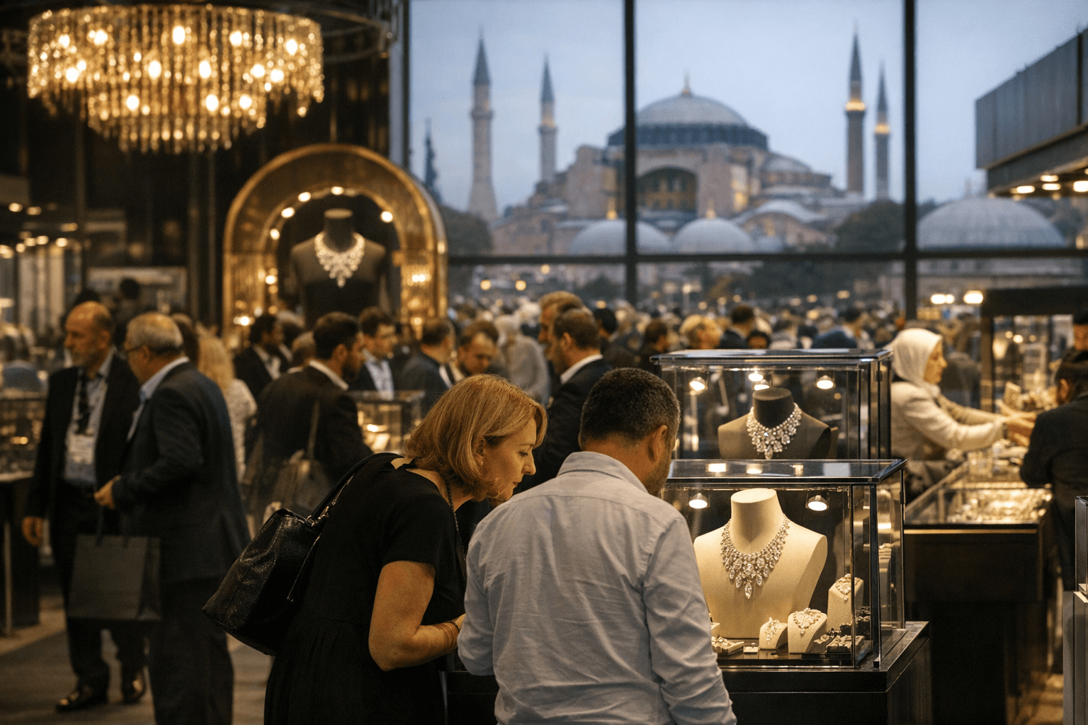the IJS Istanbul Jewelry Show has opened its doors for the 59th time