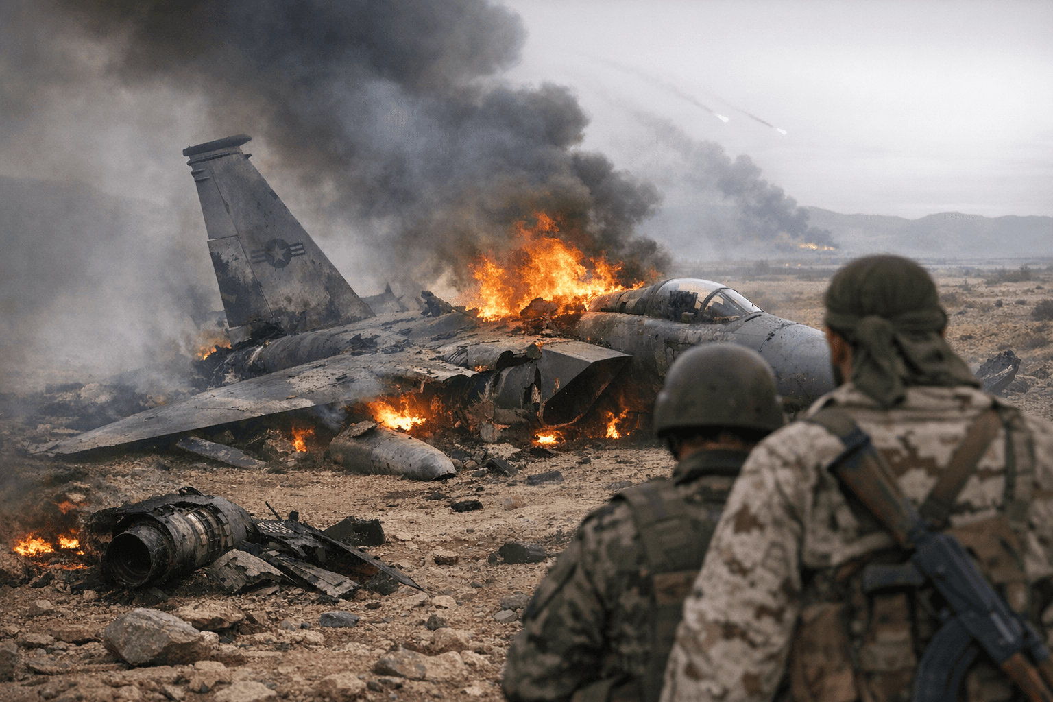 Iran Shoots Down US Fighter Jet Amid Missile Strikes on Israel, Gulf States