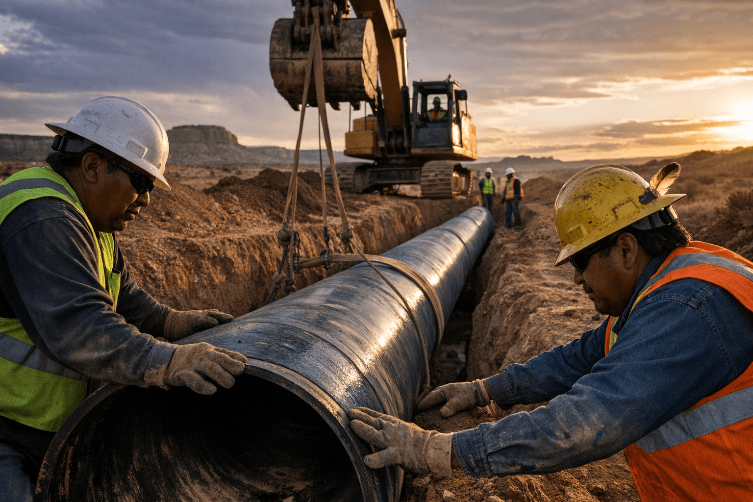 Navajo Nation Awards $7.3 Million Contract to Tribal Firm for Regional Water Pipeline