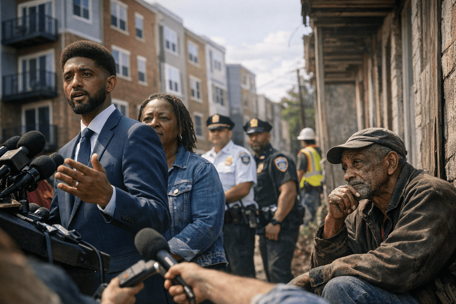 Mayor Scott Touts Historic Crime Drops, New Tools to Keep Residents Housed