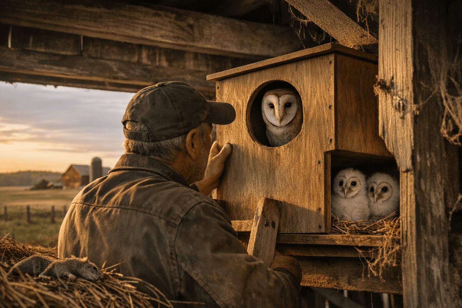 Indiana Audubon Seeks Dubois County Landowners to Host Barn Owl Boxes