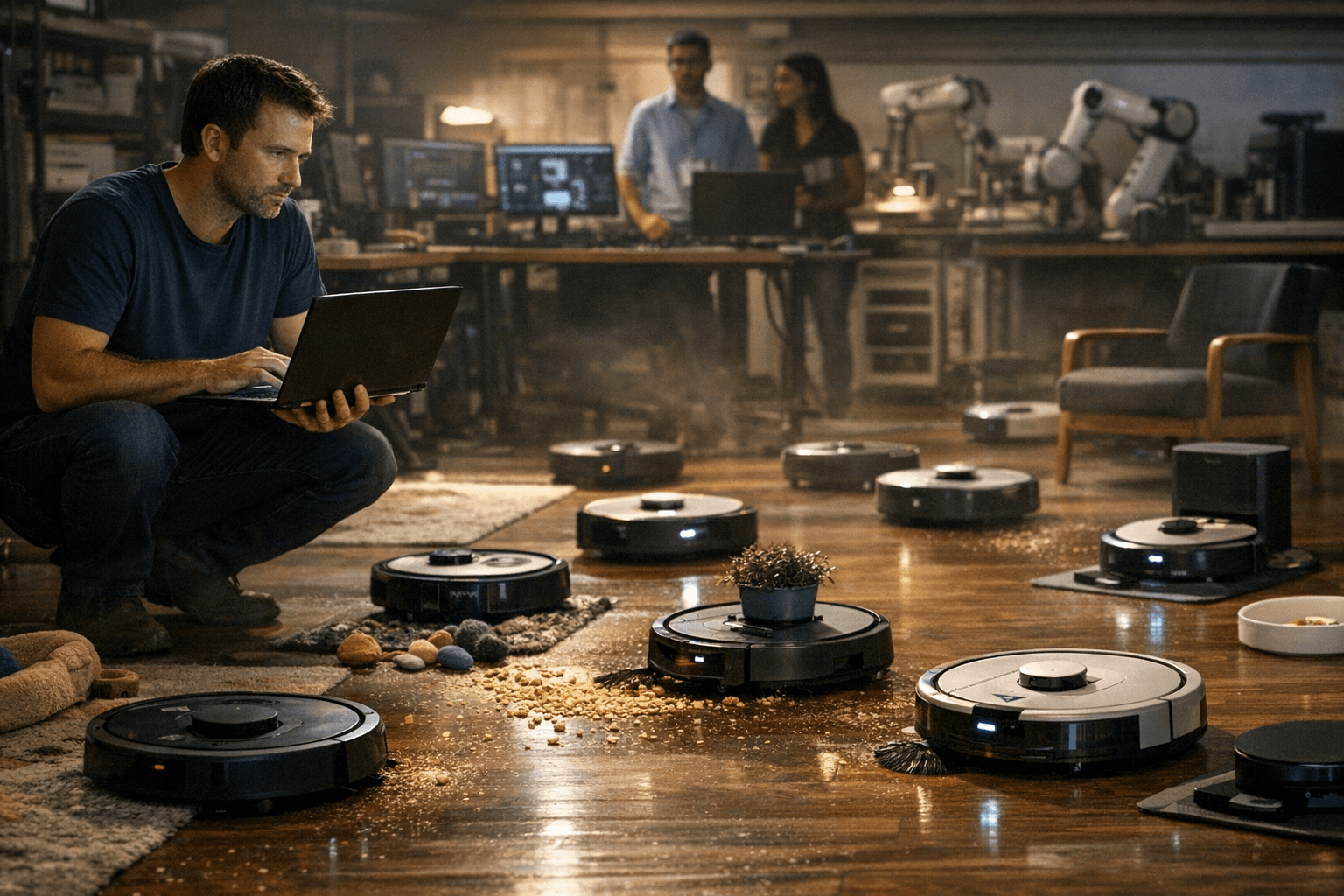 GEN-1: Robotics' GPT-3 moment with 200+ robot vacuum tasks