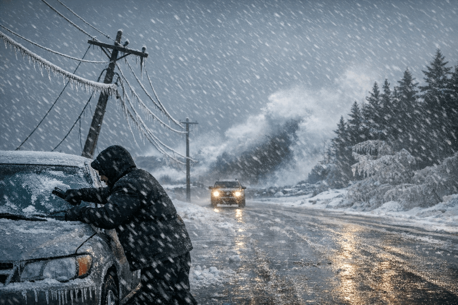 Snow, Freezing Rain Grip St. Louis County With More Expected Sunday