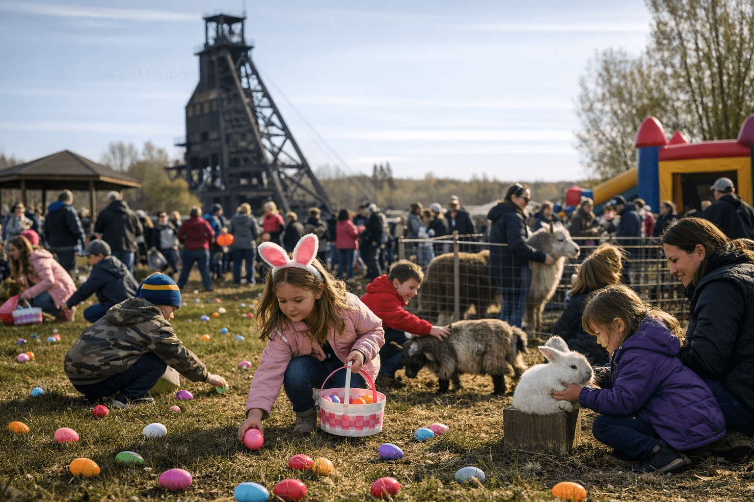 Minnesota Discovery Center Hosts Easter Festival With Egg Hunt, Petting Zoo