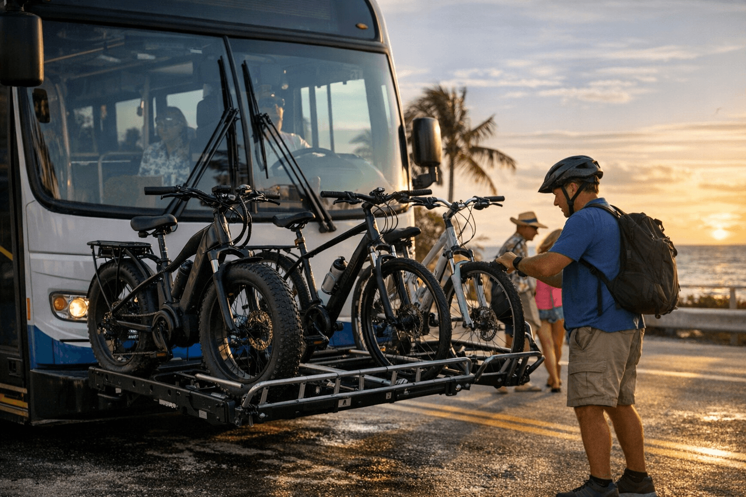Key West Transit Upgrades Bus Bike Racks to Boost Multimodal Travel