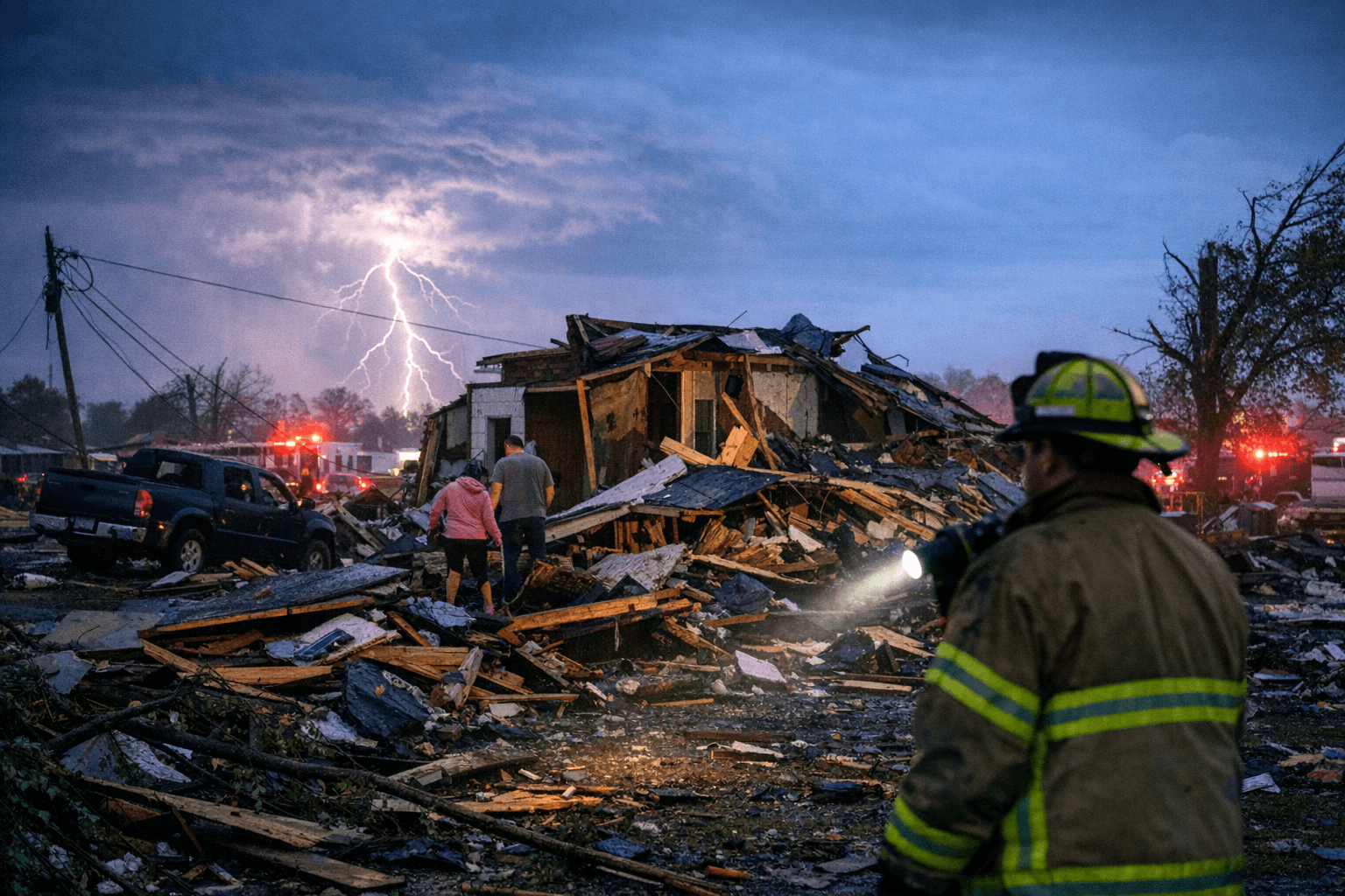 Severe Storms Sweep NW Arkansas, Leaving 31,000 Without Power