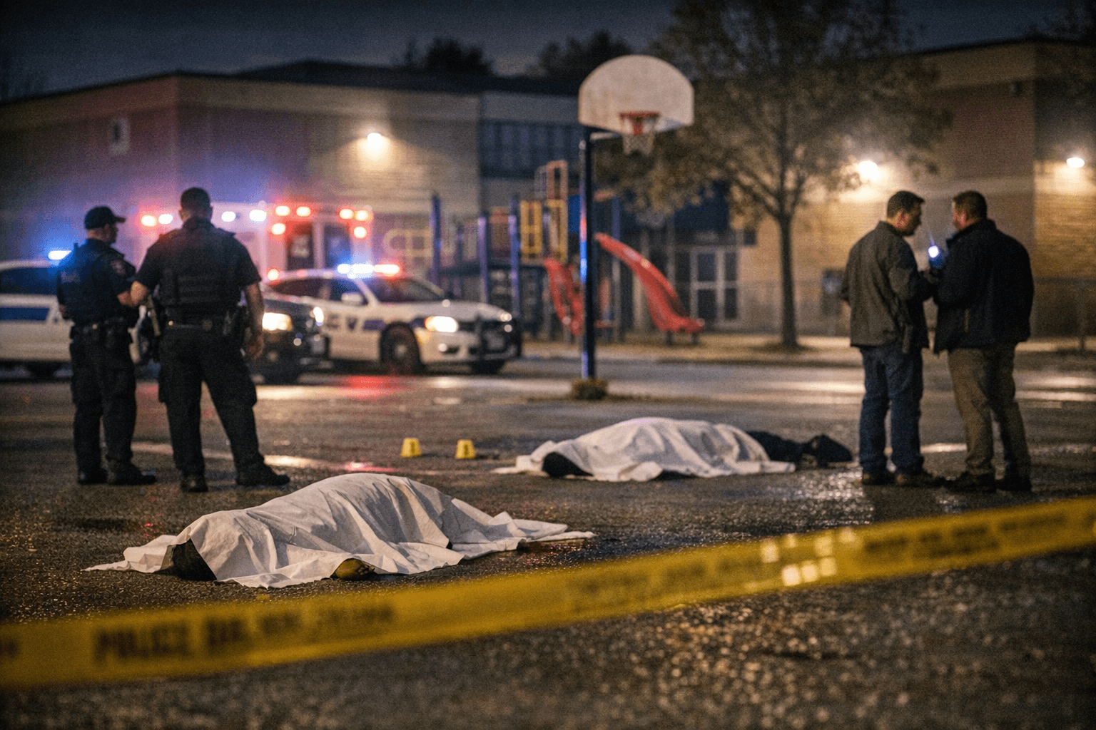 Man, Youth Killed in Targeted Shooting at Brampton School Ground