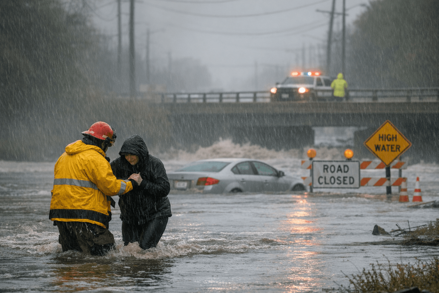 Heavy Rainfall Friday Triggers Widespread Flooding Across Northwest Indiana Region
