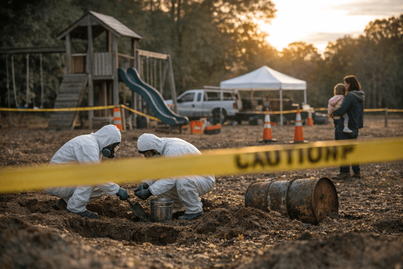 Zebulon Park Closes After Lead Found in Soil Above Old Landfill