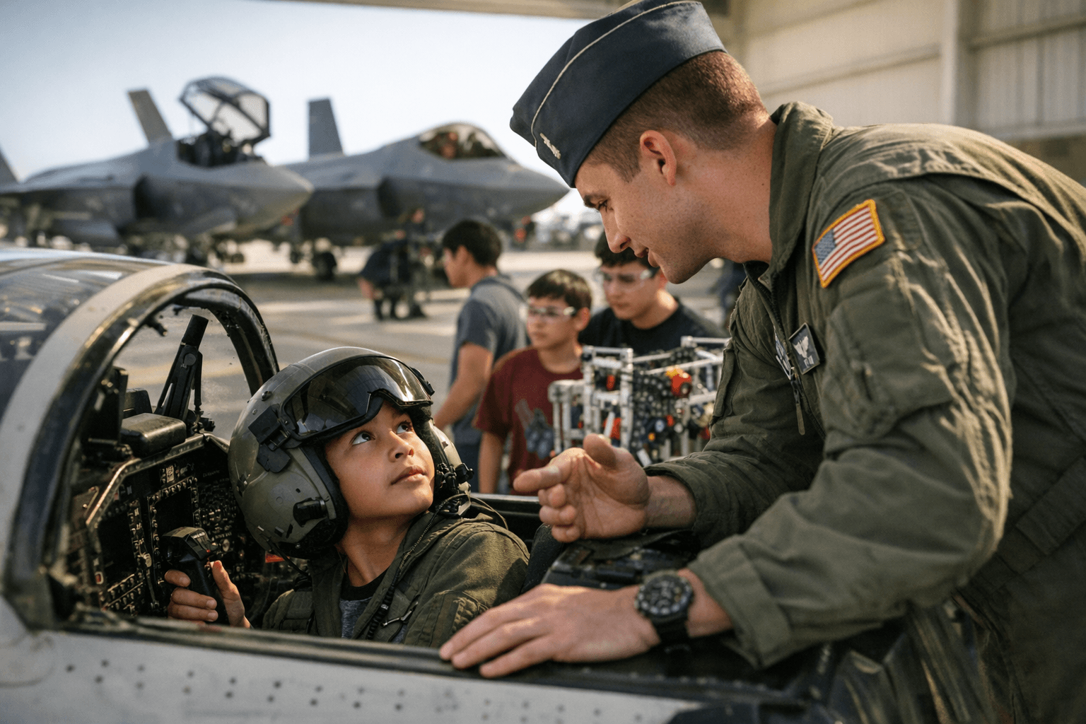Laughlin Air Force Base STEM Expo Draws 1,300 Students, Inspires Future Aviators