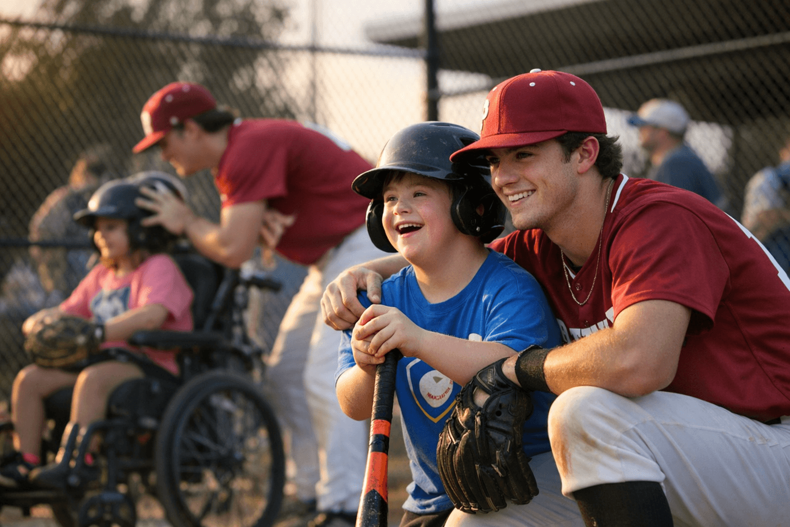 Prattville High Baseball Players Support Miracle League Special Needs Athletes