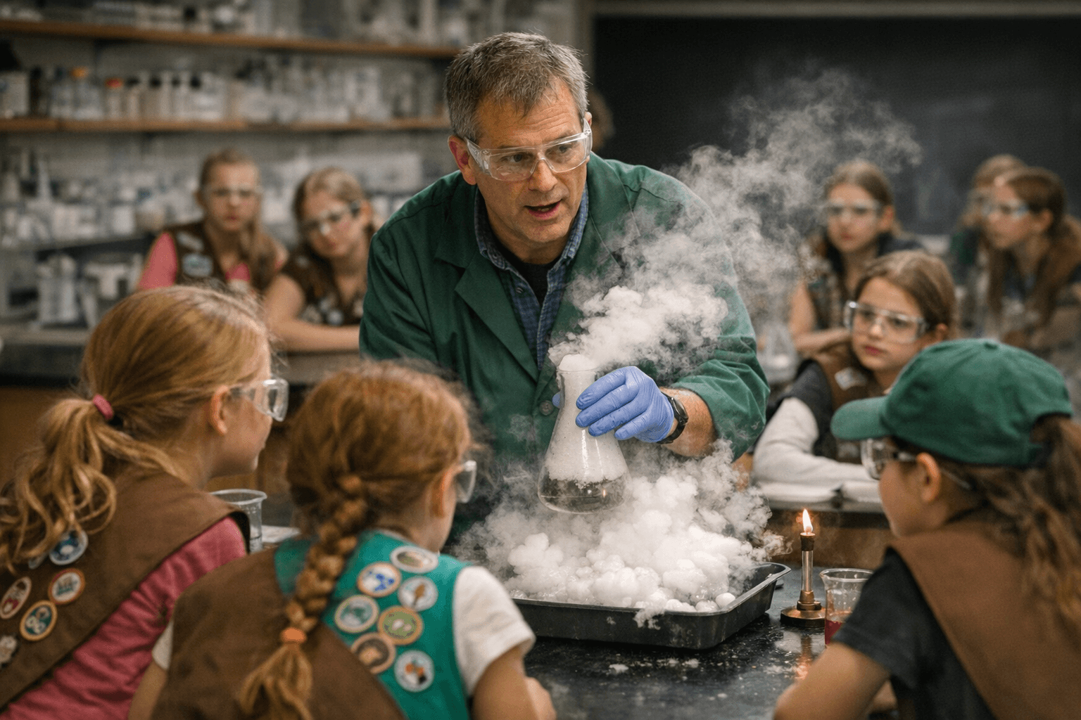 Bemidji State Hosts Free Merit Badge Day for Young Girl Scouts