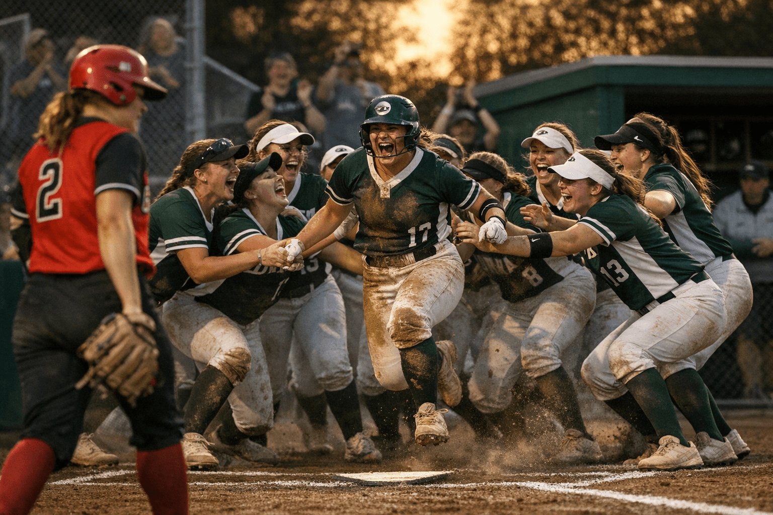 BSU Softball Splits Battle of the Beavers with Walk-Off Win