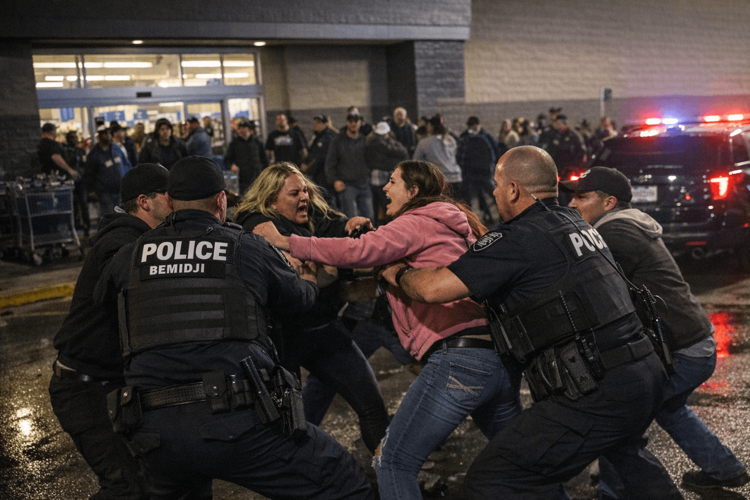 Large Disturbance Reported at Bemidji Walmart Saturday Evening