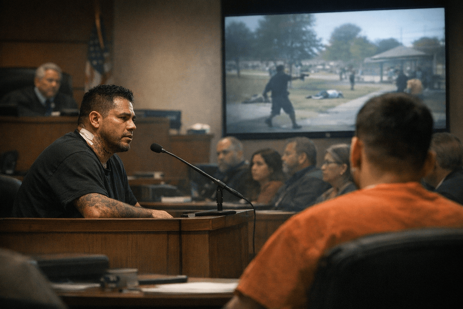 Shooting Victim Testifies, Jury Views Video in Las Cruces Trial