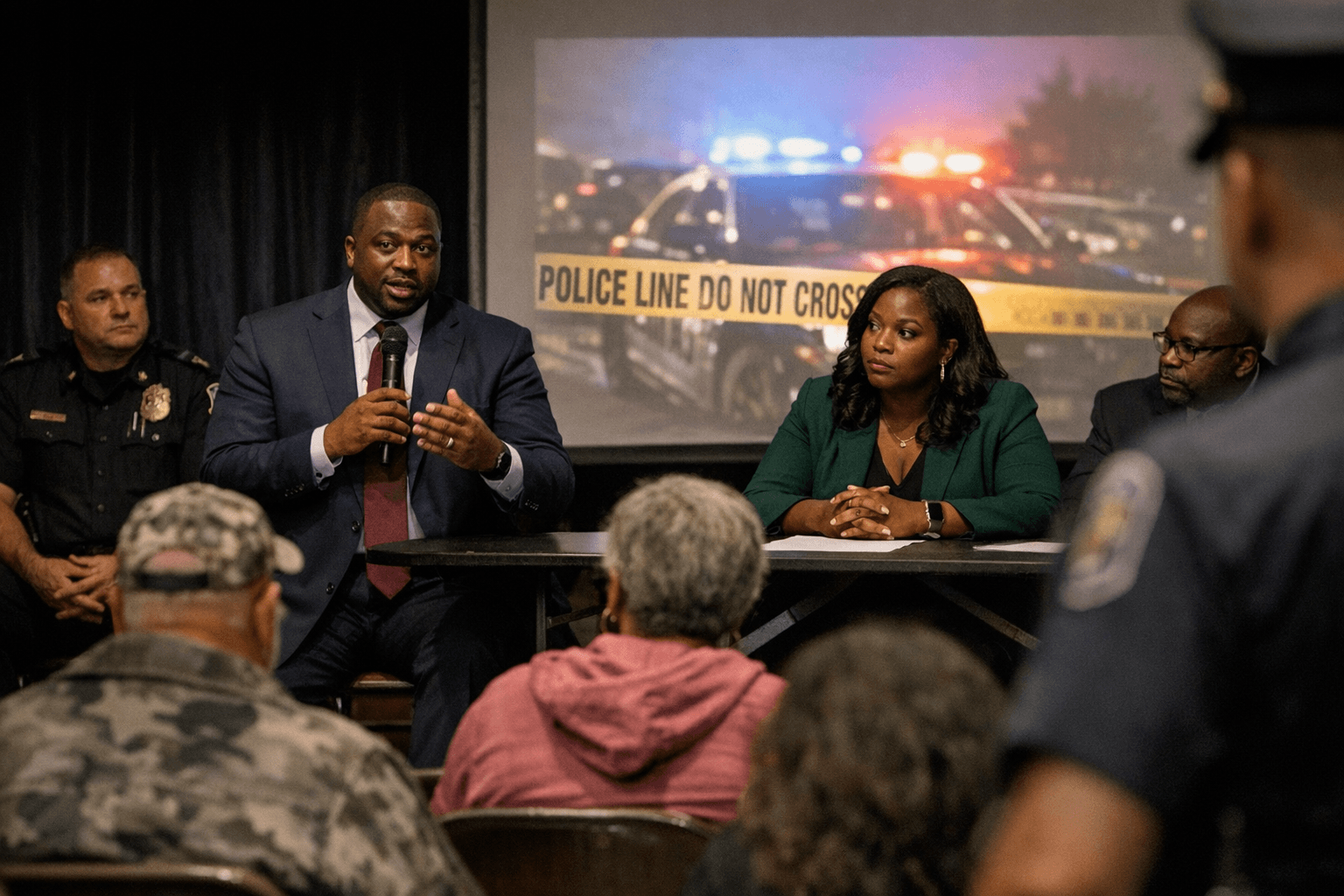 Fisher, Blegay Host Public Safety Town Hall for County Residents