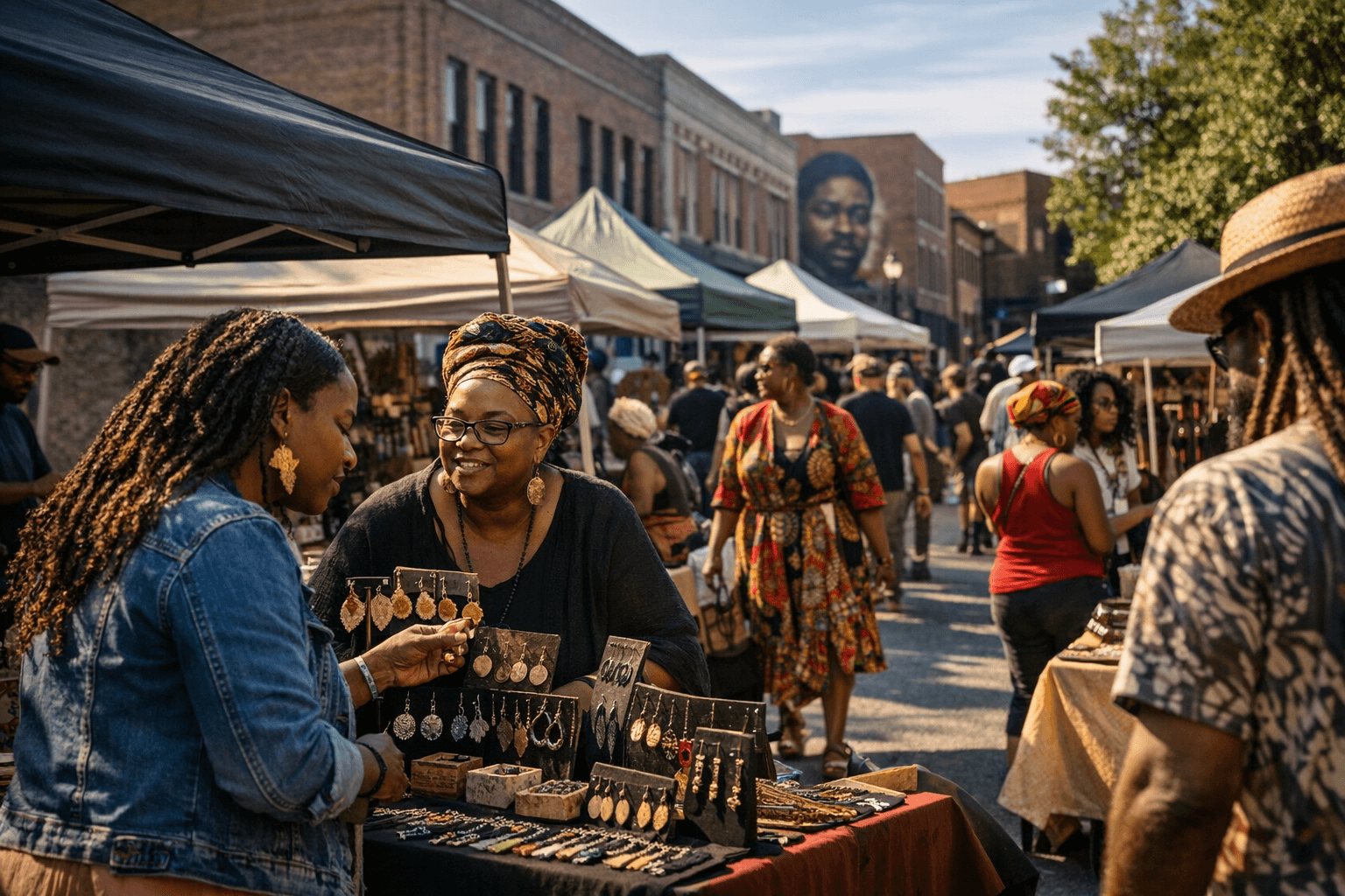 Ujamaa Marketplace Returns to Asheville's Historic Black Business District