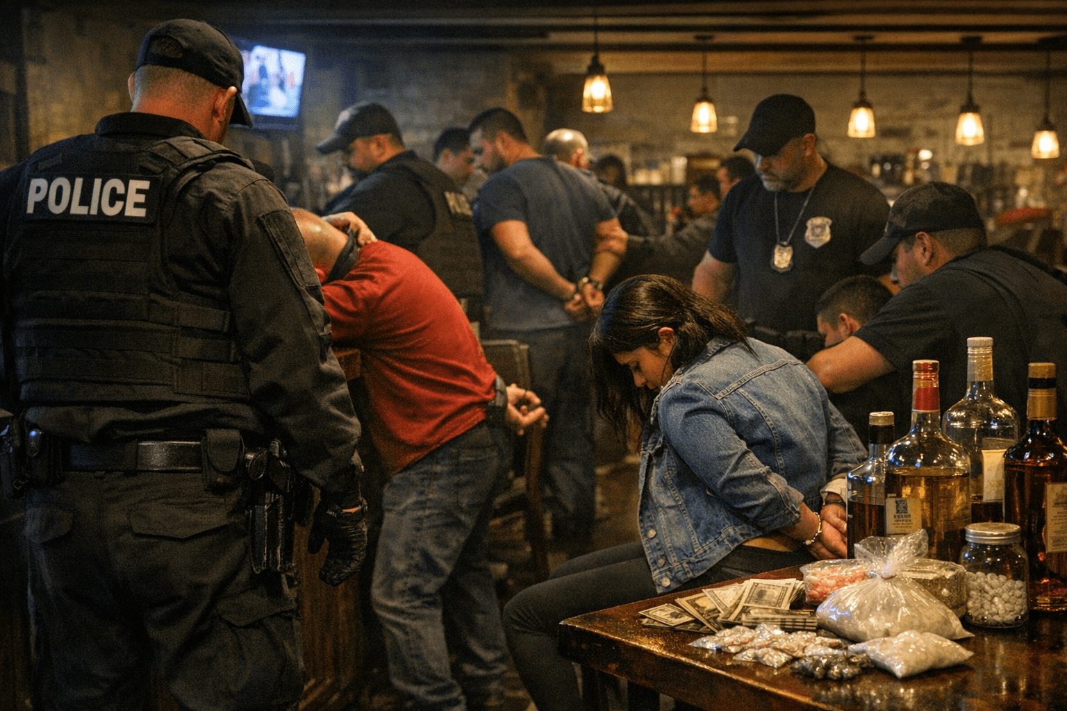 Seven Arrested at Brentwood Restaurant in Narcotics, Liquor Sting