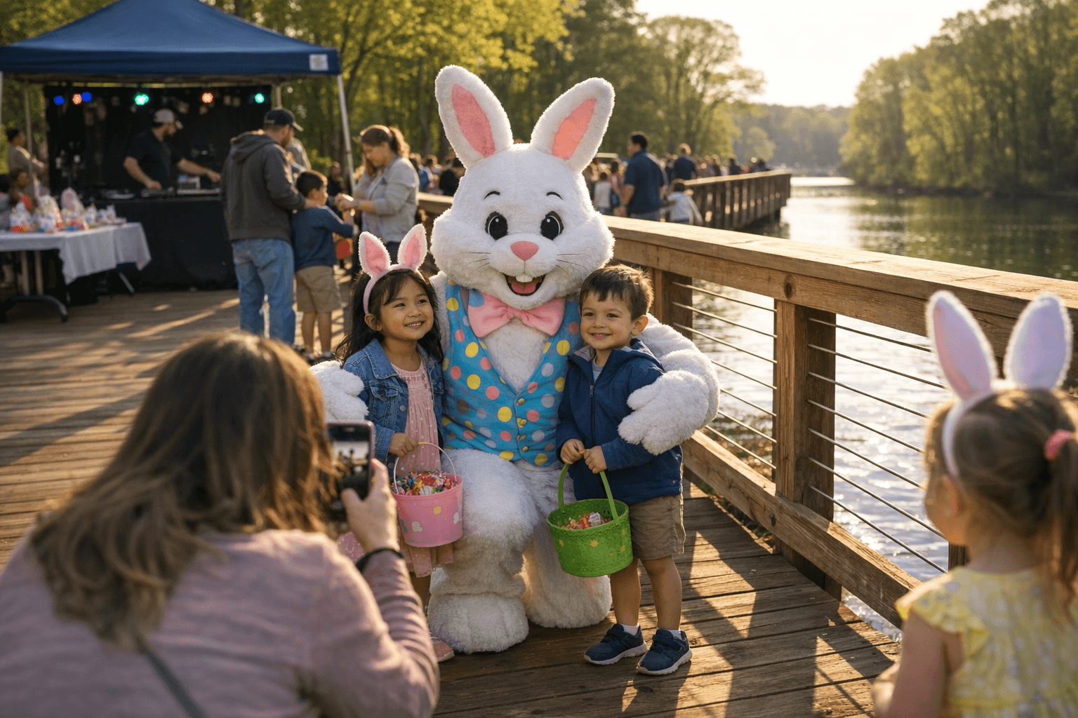 Johns Creek Boardwalk Hosts Free Easter Bunny Hop for Families