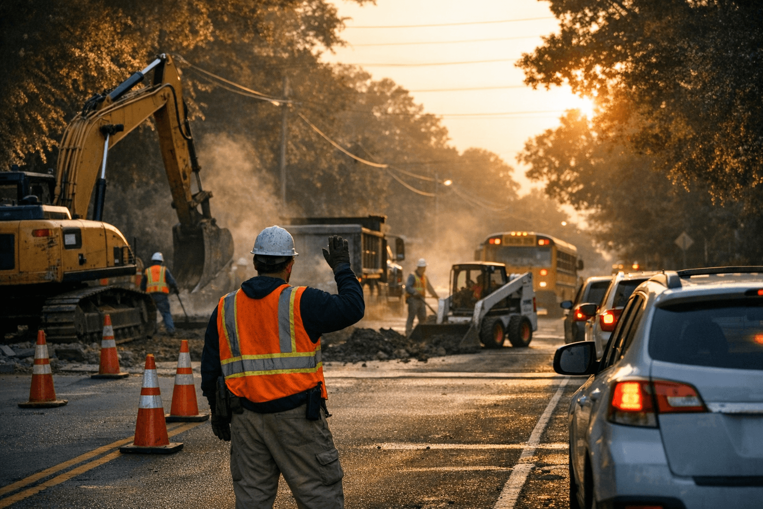 Oxford Closes Tyler Avenue Thursday Morning for Construction Work