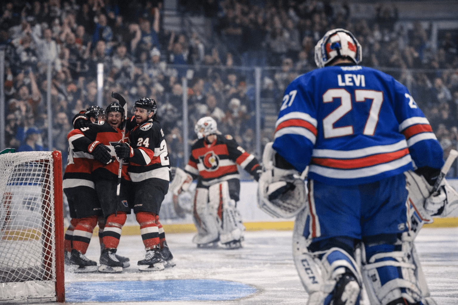 Belleville Senators Rout Rochester 5-2, Tighten North Division Playoff Race