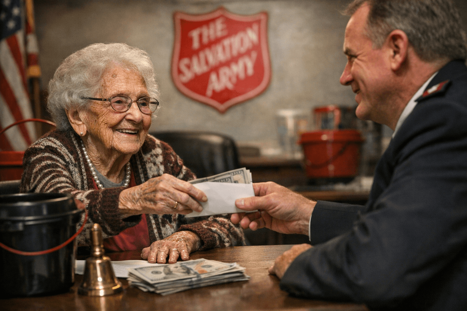 McKinney Centenarian Marks 106th Birthday With $2,106 Salvation Army Donation