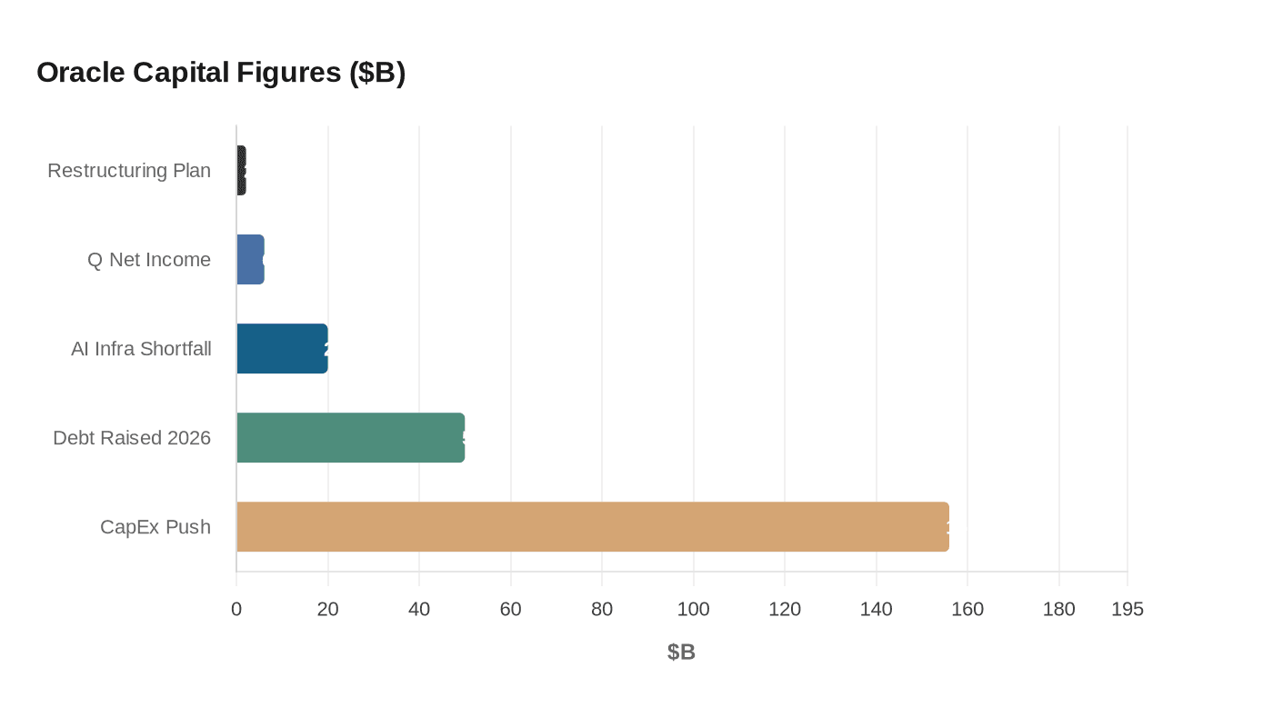 Oracle Capital Figures ($B)