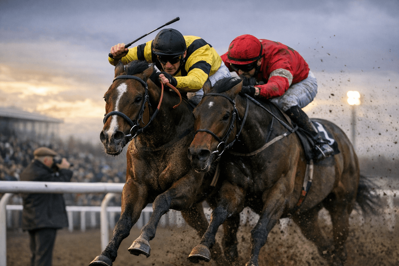 Timeforshowcasing Grinds Out Neck Victory in Newcastle Burradon Stakes