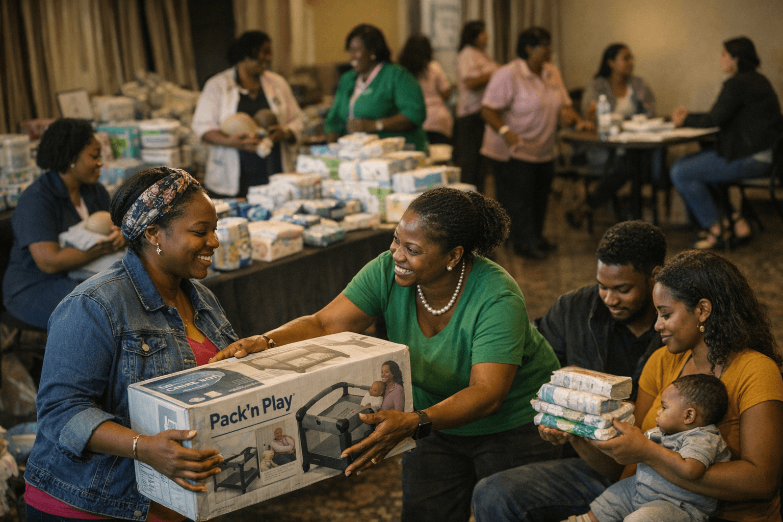 Chi Tau Omega Chapter Hosts Community Baby Shower to Uplift Local Families