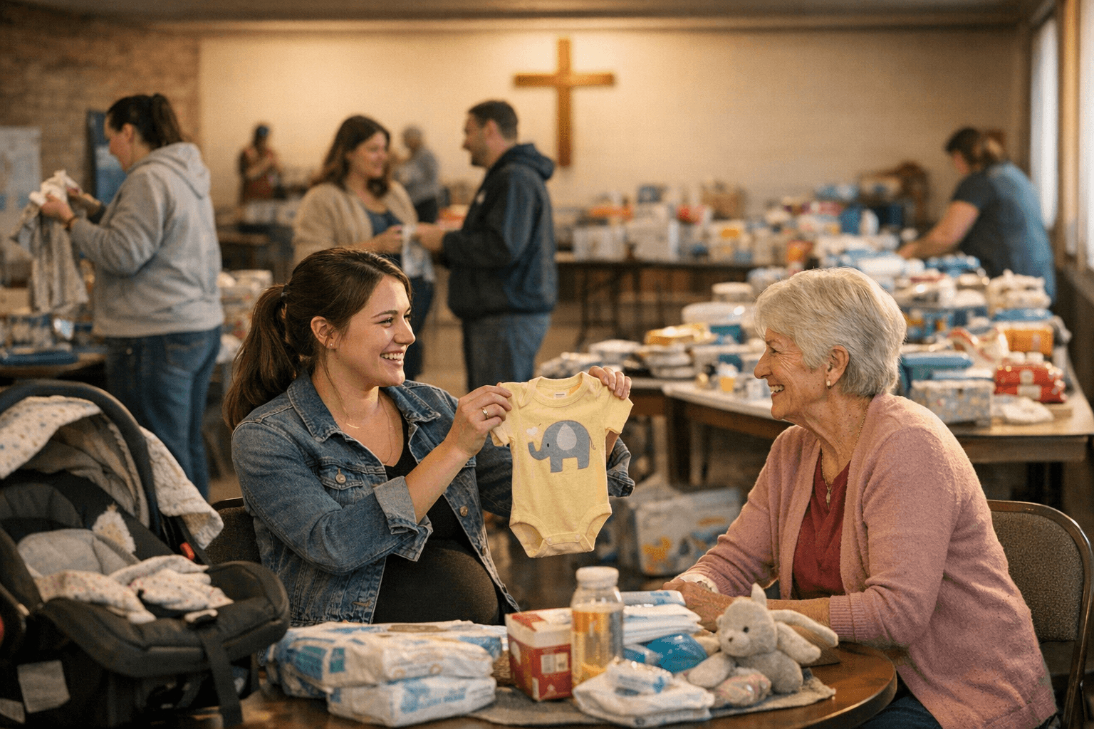 Lutheran Services in Iowa Hosts Free Community Baby Shower in Le Mars