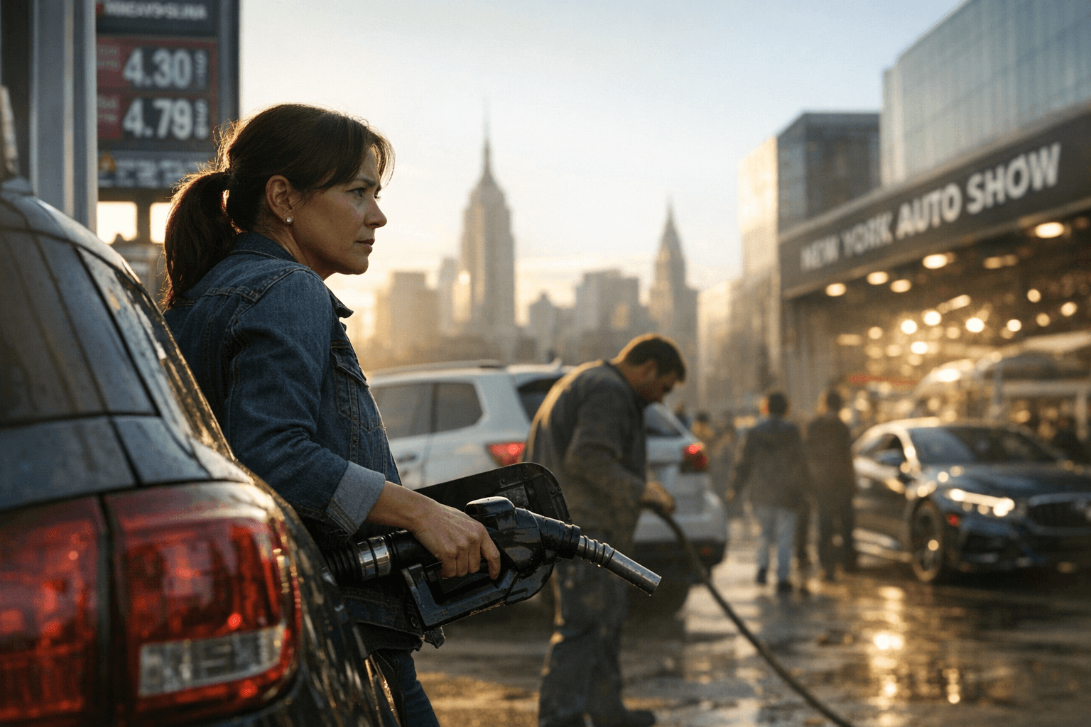 Gas Prices Hit $4.10, Raising New Questions About Car Costs