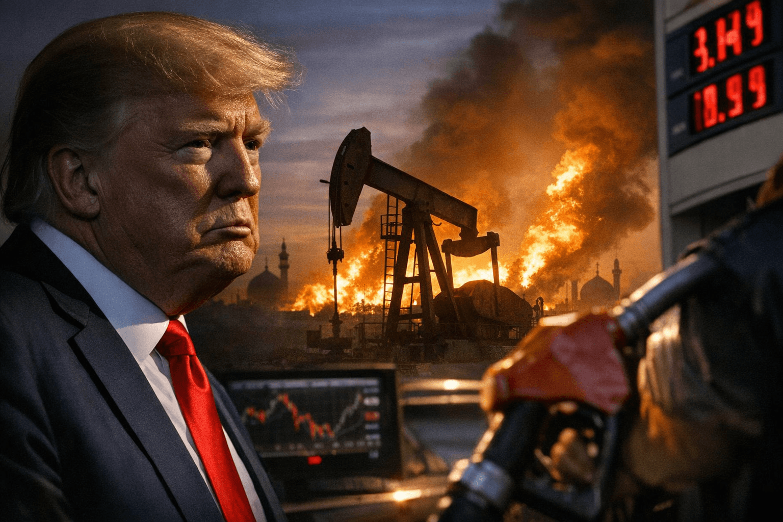 Trump's Credibility on Oil Markets Erodes as Iran War Drags On