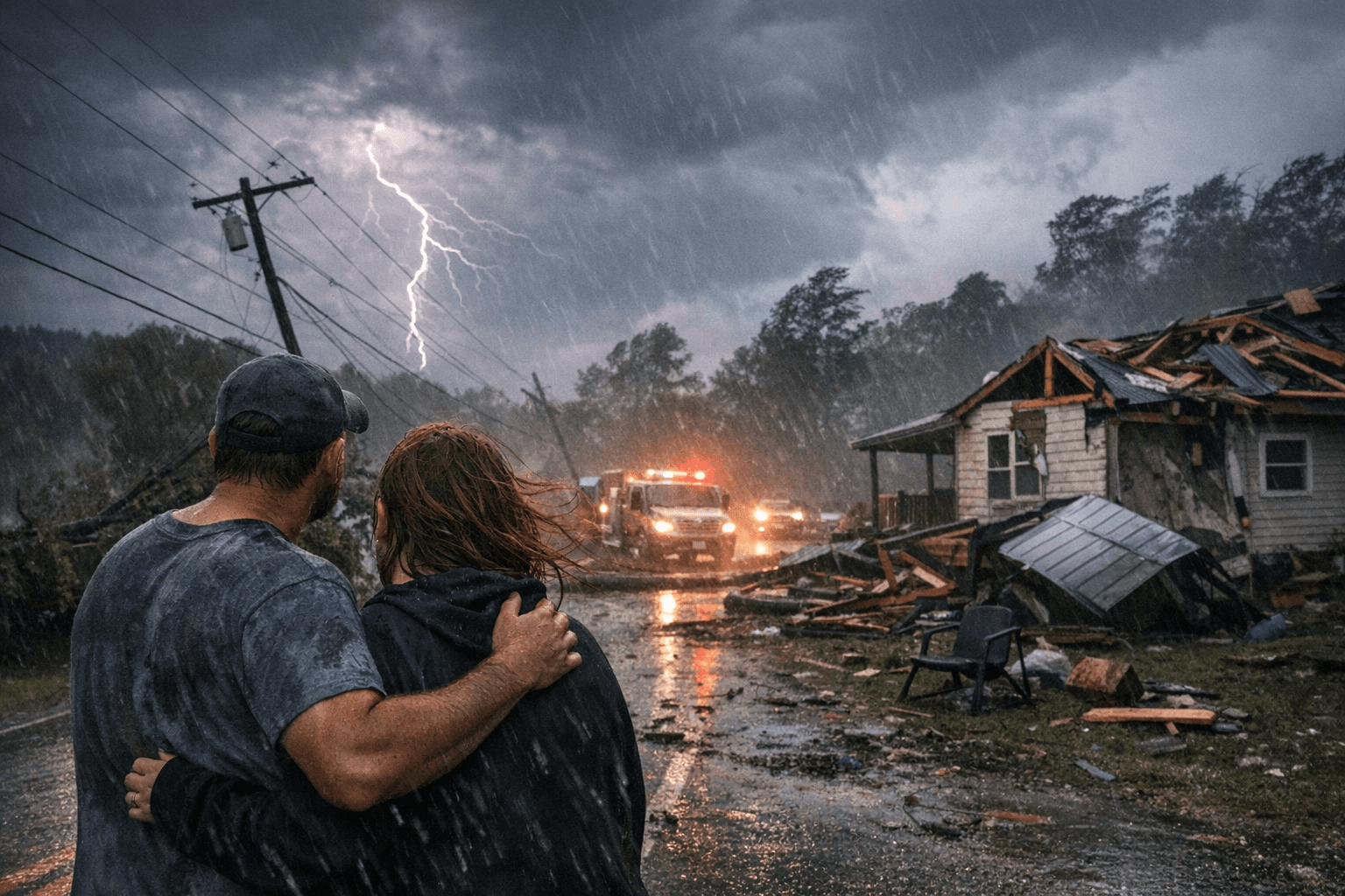 Strong Thunderstorms Hit Jackson and Vinton Counties, Winds Reach 40 MPH