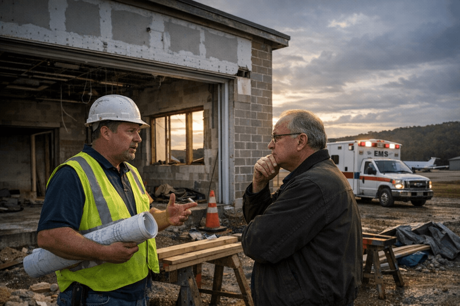 Vinton County Commissioners Address Stalled EMS Conversion, Airport Issues